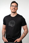 United Way Winnipeg Tone-on-Tone Black Logo T-Shirt