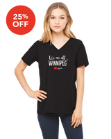 We Are All Winnipeg Women's V-Neck T-Shirt - NOW 25% OFF!